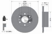 BDS1615 Brzdový kotouč BENDIX Braking