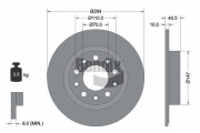 BDS1328 Brzdový kotouč BENDIX Braking