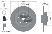 BDS1285 Brzdový kotouč BENDIX Braking