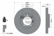 BDS2144 Brzdový kotouč BENDIX Braking
