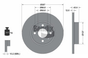 BDS1157 Brzdový kotouč BENDIX Braking