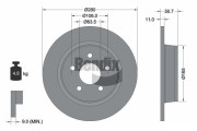 BDS1178 Brzdový kotouč BENDIX Braking