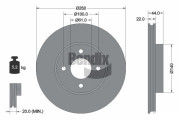 BDS1165 Brzdový kotouč BENDIX Braking