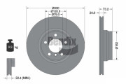 BDS1663HC Brzdový kotouč BENDIX Braking