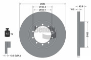 BDS1528 Brzdový kotouč BENDIX Braking