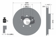 BDS1394 Brzdový kotouč BENDIX Braking