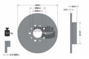 BDS1321 Brzdový kotouč BENDIX Braking