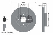 BDS1177 Brzdový kotouč BENDIX Braking
