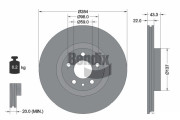 BDS1168 Brzdový kotouč BENDIX Braking