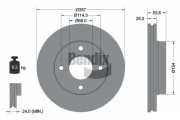 BDS1691 Brzdový kotouč BENDIX Braking