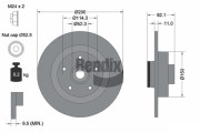 BDS2219 Brzdový kotouč BENDIX Braking