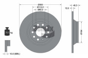BDS1203 Brzdový kotouč BENDIX Braking