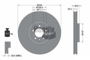 BDS1301 Brzdový kotouč BENDIX Braking