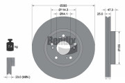 BDS1733 Brzdový kotouč BENDIX Braking
