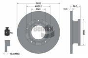 BDS1276 Brzdový kotouč BENDIX Braking