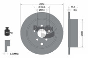 BDS1791 Brzdový kotouč BENDIX Braking
