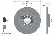 BDS1220 Brzdový kotouč BENDIX Braking