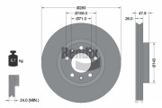BDS1045 Brzdový kotouč BENDIX Braking