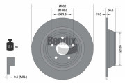 BDS1678 Brzdový kotouč BENDIX Braking