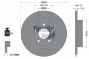BDS1487 Brzdový kotouč BENDIX Braking