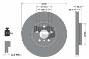 BDS1530HC Brzdový kotouč BENDIX Braking