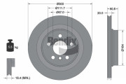 BDS1534 Brzdový kotouč BENDIX Braking