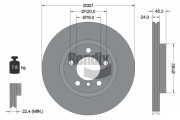 BDS1462HC Brzdový kotouč BENDIX Braking