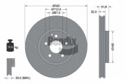 BDS1723HC Brzdový kotouč BENDIX Braking