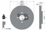 BDS1522 Brzdový kotouč BENDIX Braking