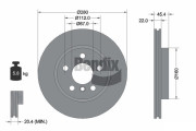 BDS1330 Brzdový kotouč BENDIX Braking