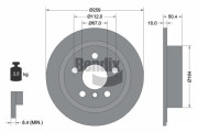 BDS1435 Brzdový kotouč BENDIX Braking
