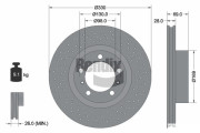 BDS1983RHC Brzdový kotouč BENDIX Braking