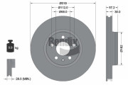 BDS1488HC Brzdový kotouč BENDIX Braking