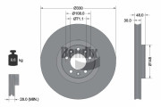 BDS1439 Brzdový kotouč BENDIX Braking