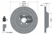 BDS1987 Brzdový kotouč BENDIX Braking