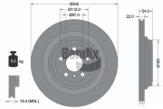 BDS1493 Brzdový kotouč BENDIX Braking