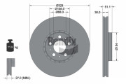 BDS1490HC Brzdový kotouč BENDIX Braking