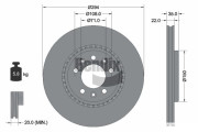 BDS1753 Brzdový kotouč BENDIX Braking