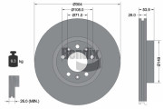 BDS1172 Brzdový kotouč BENDIX Braking