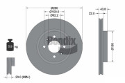 BDS1508 Brzdový kotouč BENDIX Braking