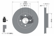 BDS1004 Brzdový kotouč BENDIX Braking