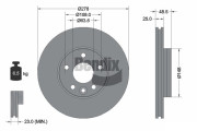 BDS1505 Brzdový kotouč BENDIX Braking