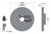 BDS1570HC Brzdový kotouč BENDIX Braking