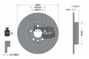 BDS1572 Brzdový kotouč BENDIX Braking
