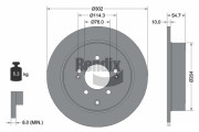 BDS1578 Brzdový kotouč BENDIX Braking