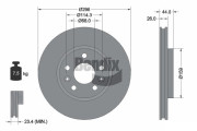BDS1538 Brzdový kotouč BENDIX Braking