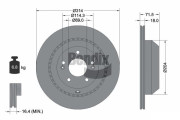BDS2182 Brzdový kotouč BENDIX Braking