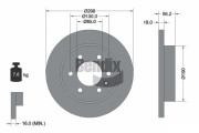 BDS1583 Brzdový kotouč BENDIX Braking