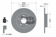 BDS2135 Brzdový kotouč BENDIX Braking