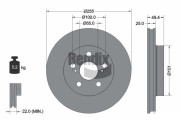 BDS2064 Brzdový kotouč BENDIX Braking